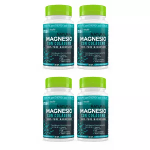 OFERTA 4 POTS MSI Benestar Magnesi 100% Natural amb Col.lagen